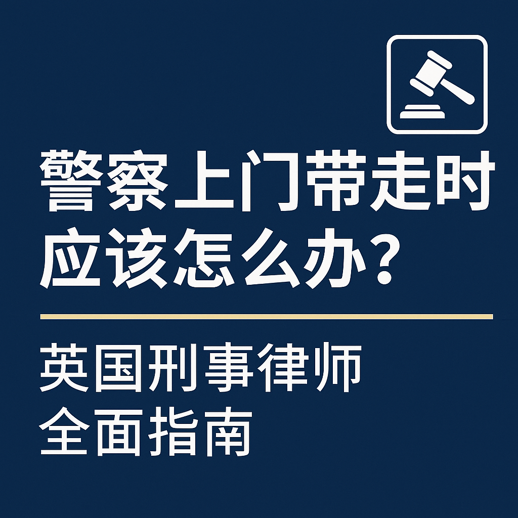 警察上门要求带走时，你必须知道的权利与法律基础