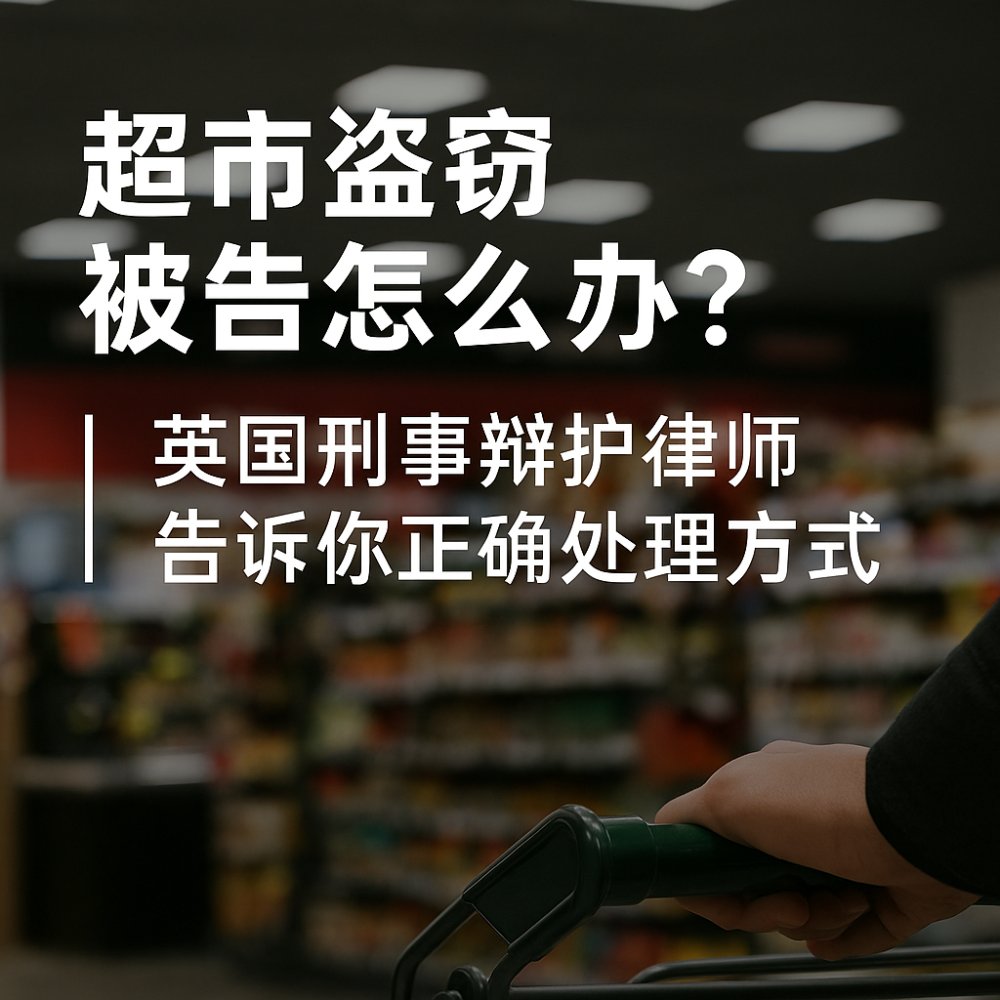 被指控超市盗窃（Shoplifting）怎么办