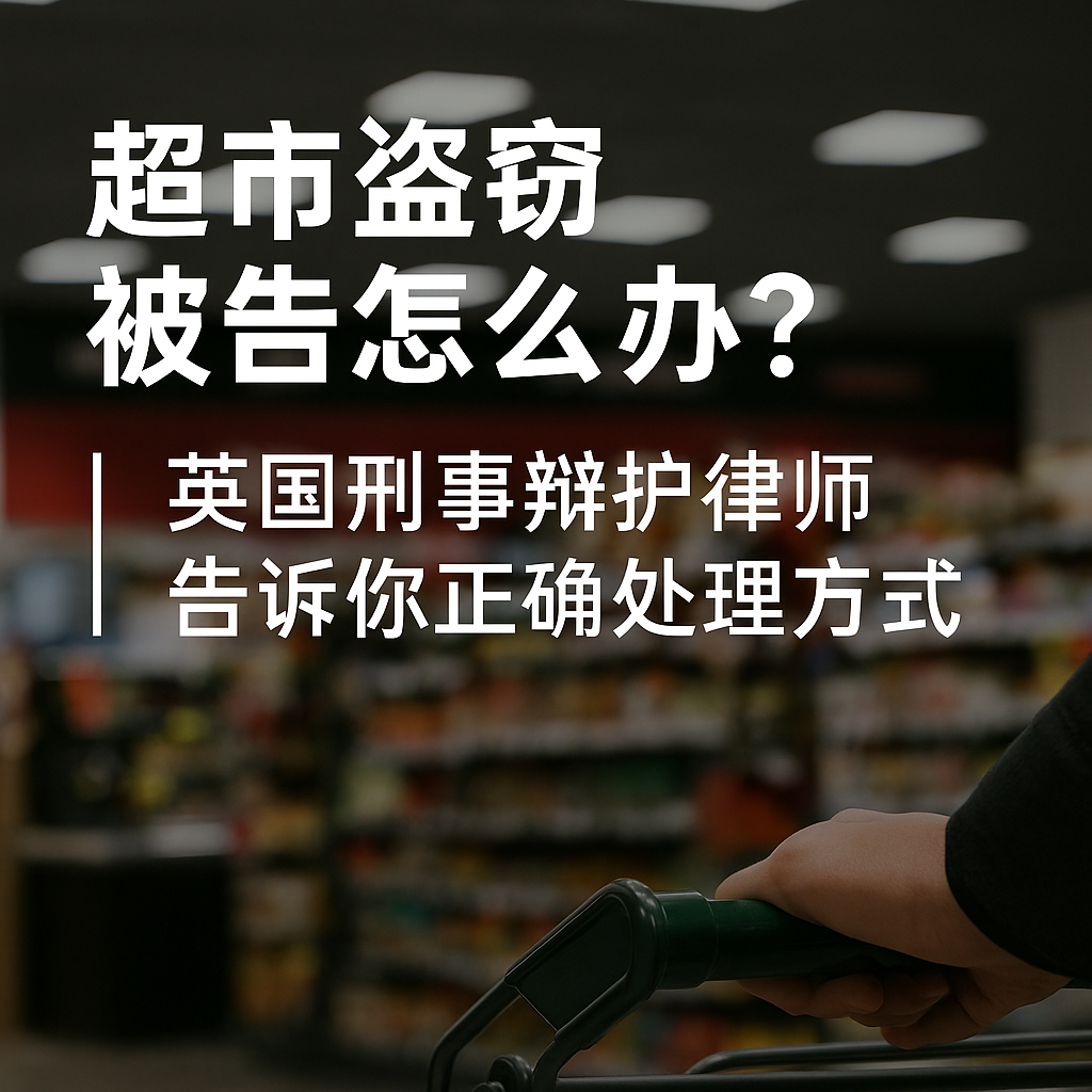被指控超市盗窃（Shoplifting）怎么办