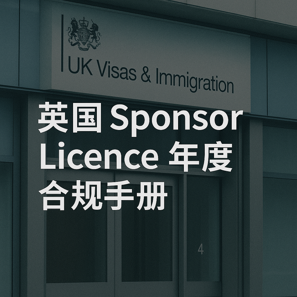英国 Sponsor Licence 年度合规手册