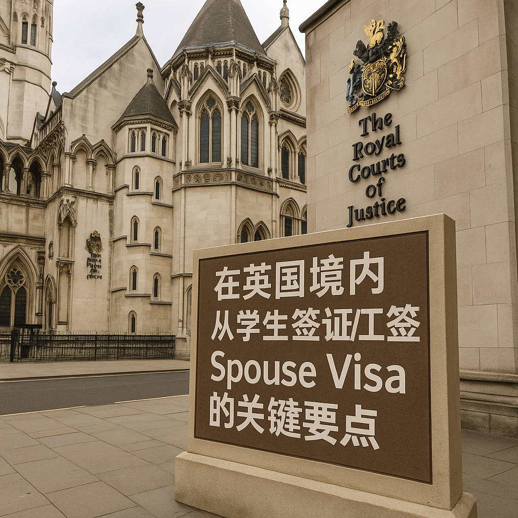 英国内部转配偶签证：从学生签/工签到 Spouse Visa 的关键要点（2025 全面解析）