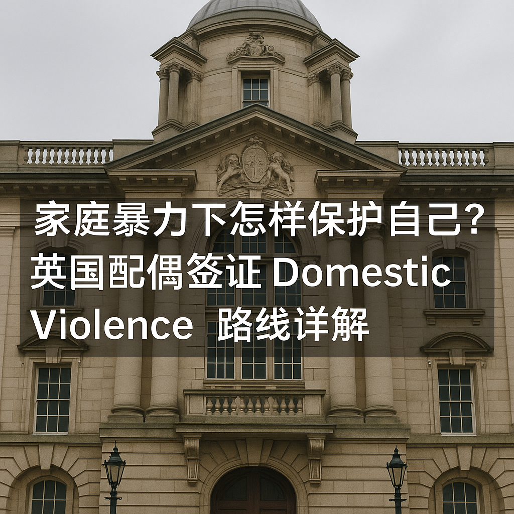 家庭暴力下怎样保护自己？英国配偶签证 Domestic Violence 路线详解（含3个月临时豁免）