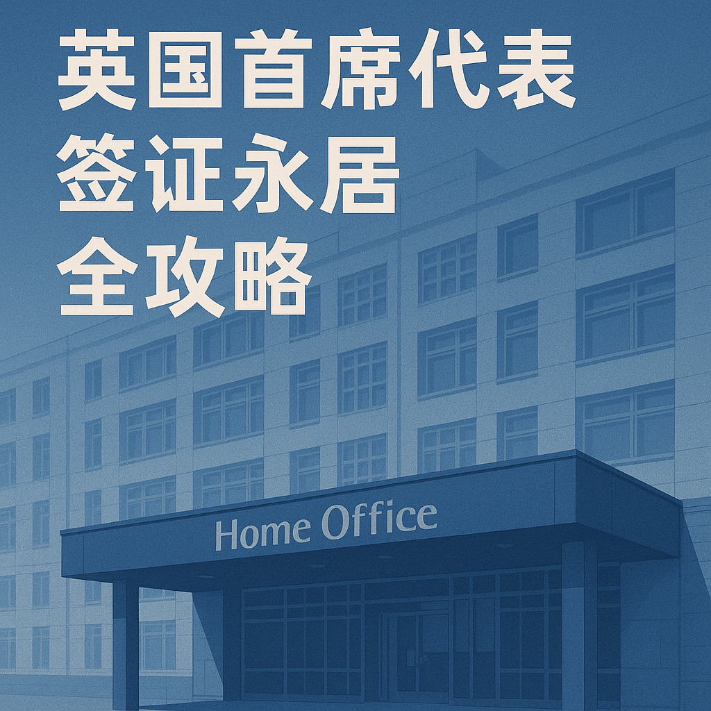 英国首席代表签证永居（ILR）全攻略｜2025 最新要求、材料与律师建议
