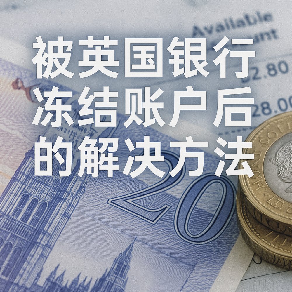 被英国银行冻结账户怎么办？