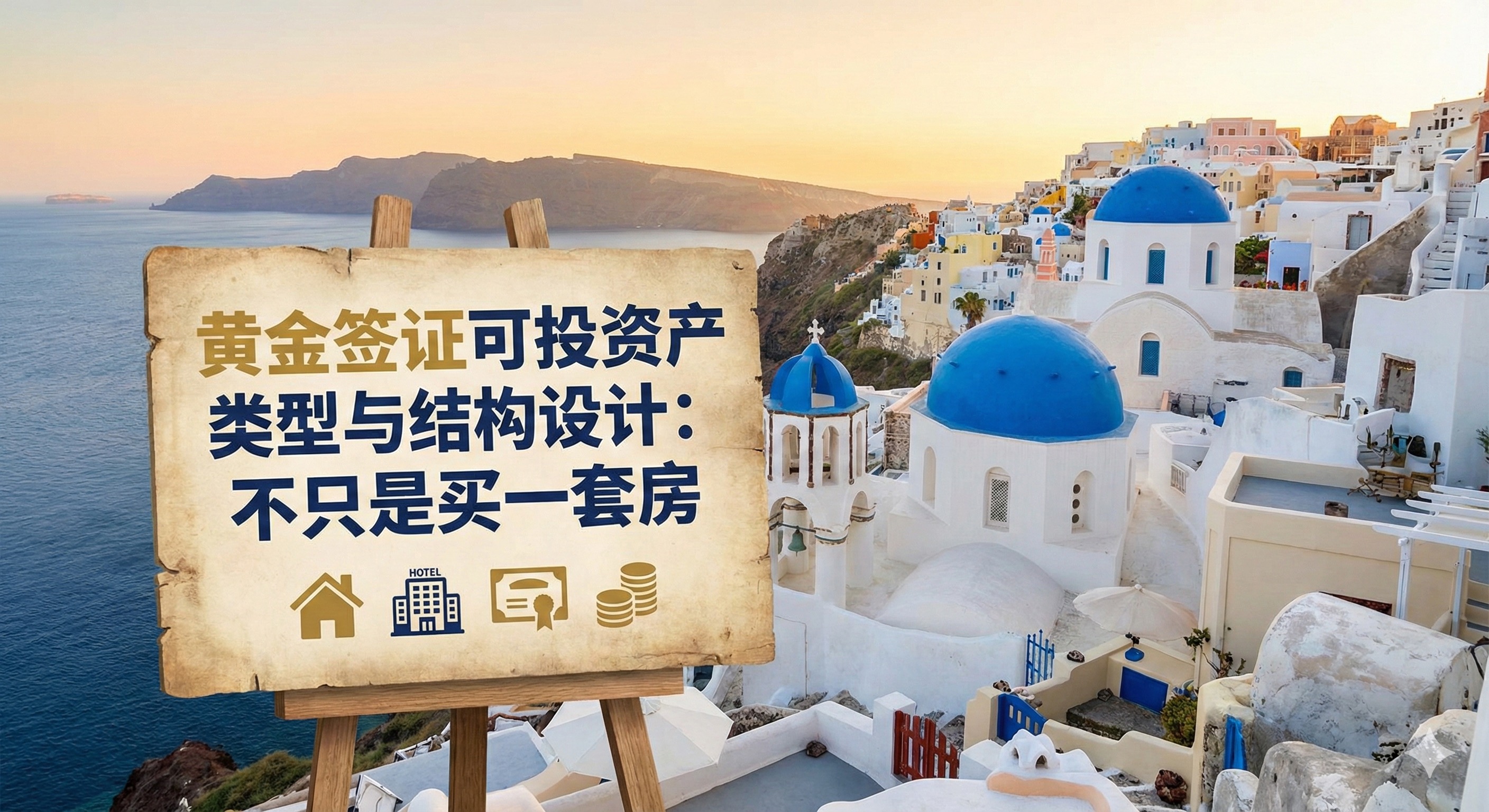 黄金签证可投资产类型与结构设计：不只是买一套房