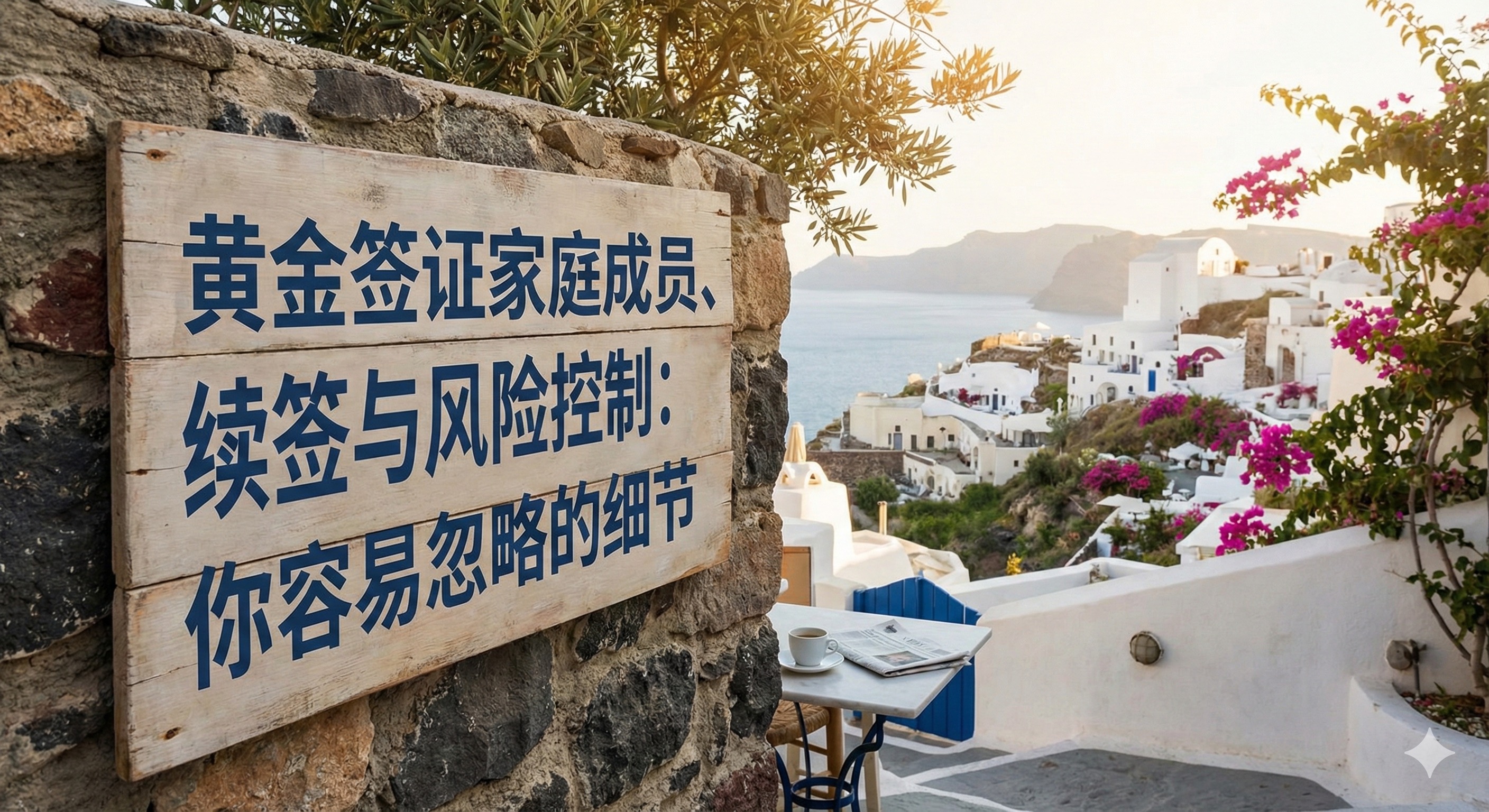 黄金签证家庭成员、续签与风险控制：你容易忽略的细节