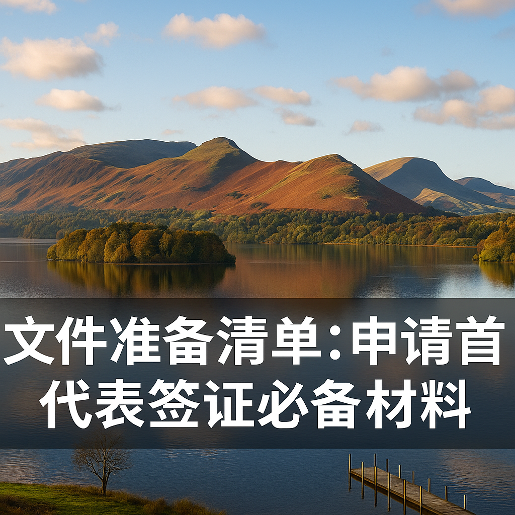 文件准备清单：申请首席代表签证必备材料