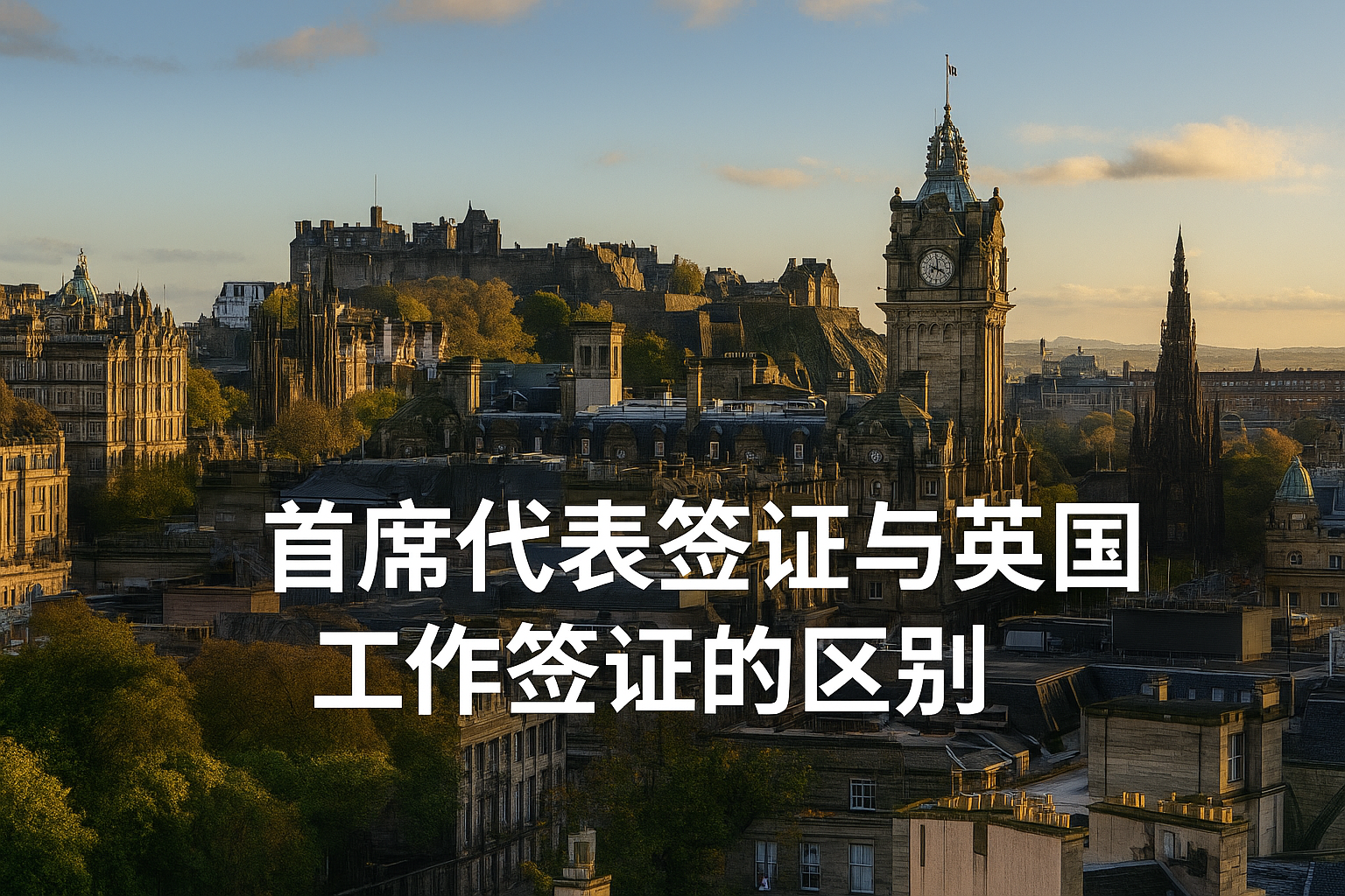 首席代表签证与英国工作签证的区别