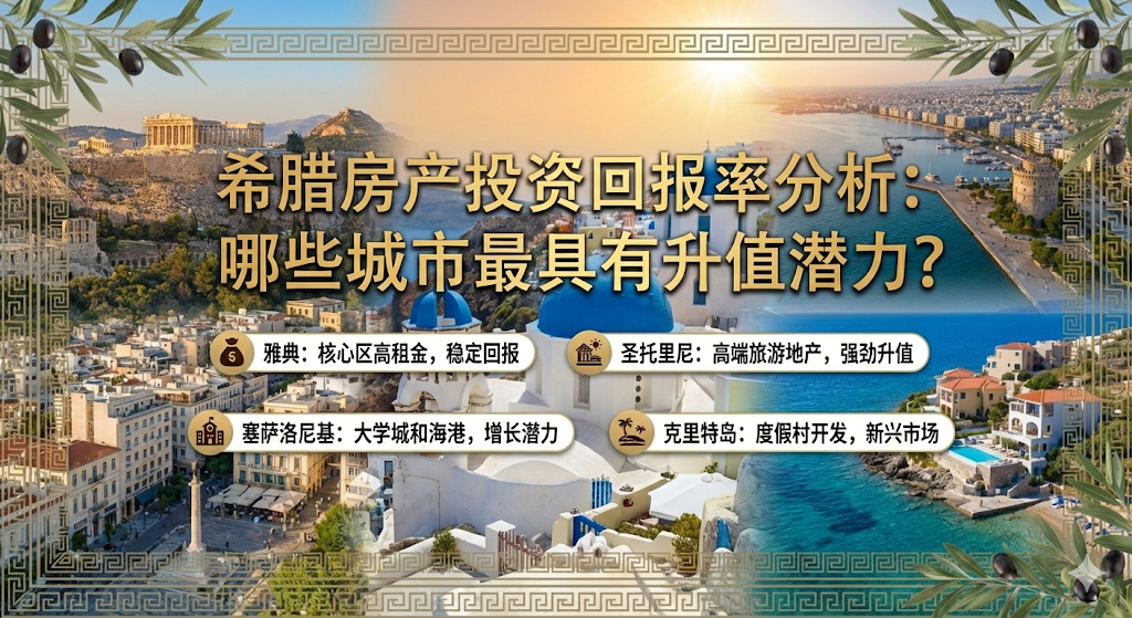 希腊房产投资回报率｜雅典、比港、克里特投资指南
