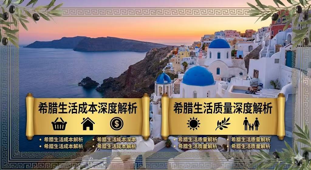 希腊生活成本分析｜雅典物价、房租、教育与真实生活水平
