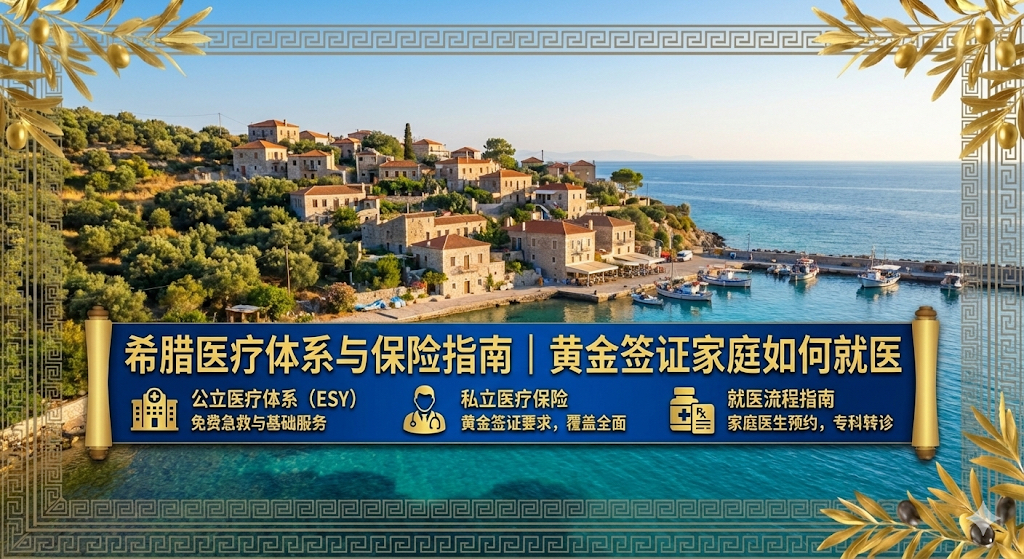 希腊医疗体系与保险指南｜黄金签证家庭如何就医