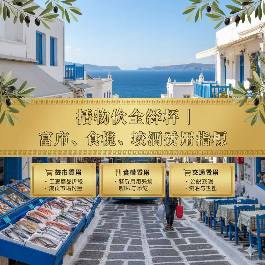希腊物价全解析｜超市、餐饮、交通费用指南