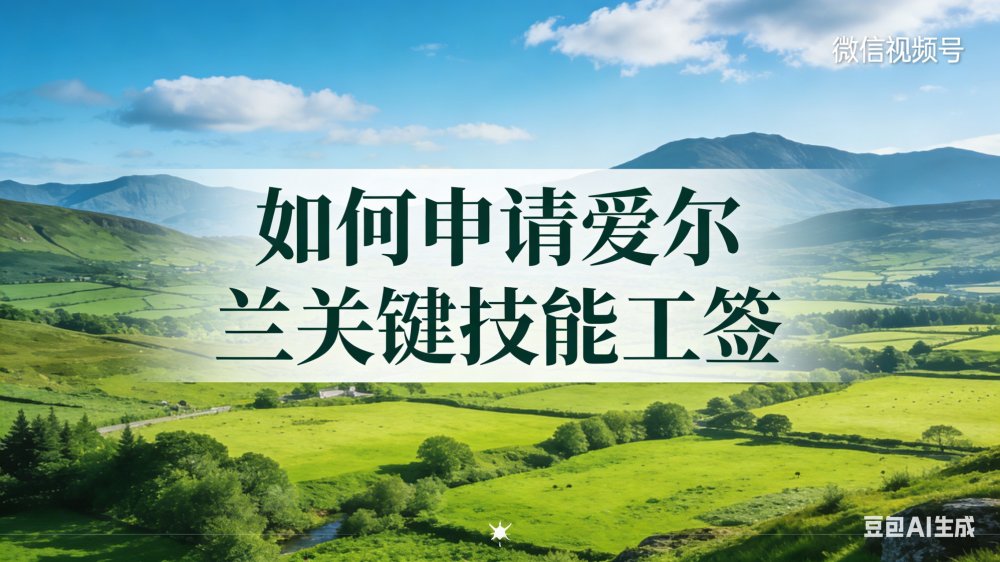 如何申请爱尔兰 Critical Skills Employment Permit（关键技能工签）