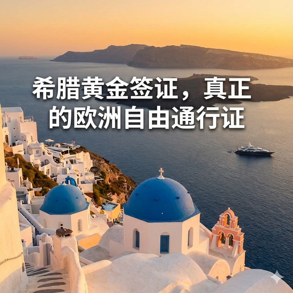 希腊黄金签证，真正的欧洲自由通行证