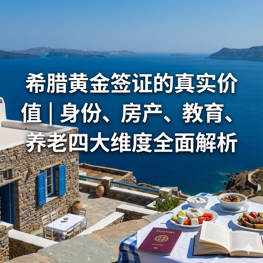 希腊黄金签证价值分析｜身份、房产、教育、养老全维度解读