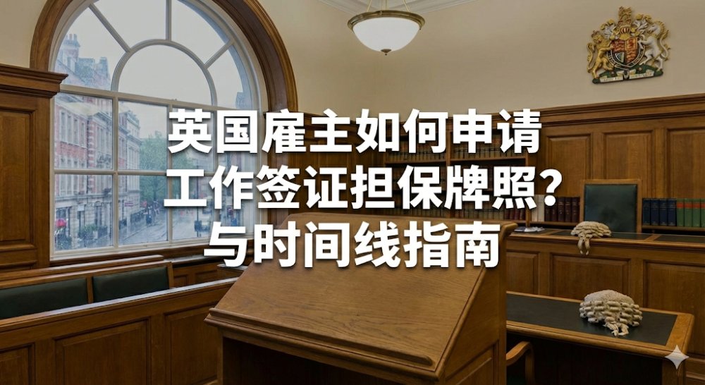 英国雇主如何申请工签牌照？完整流程与时间线指南