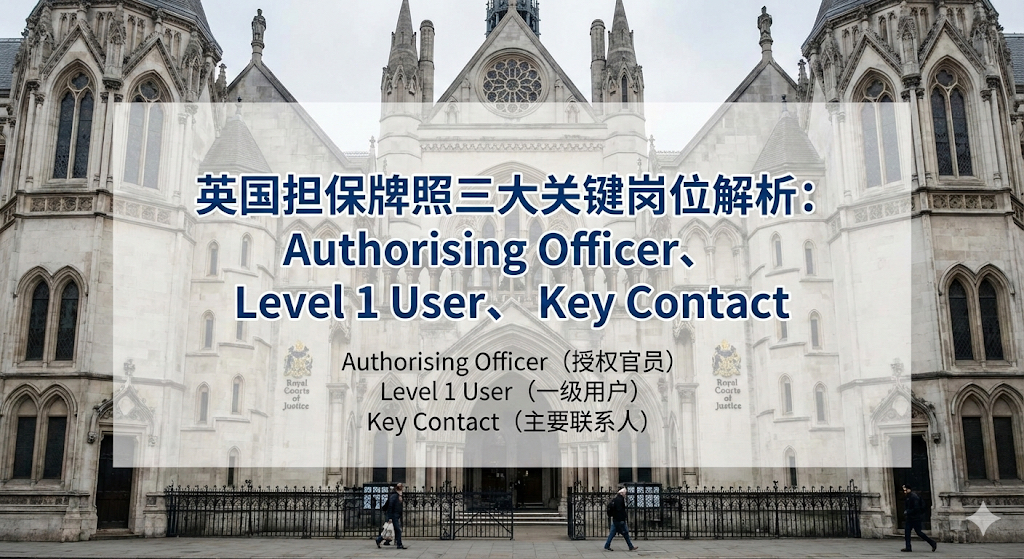 英国工签牌照三大关键岗位解析：Authorising Officer、Level 1 User、Key Contact