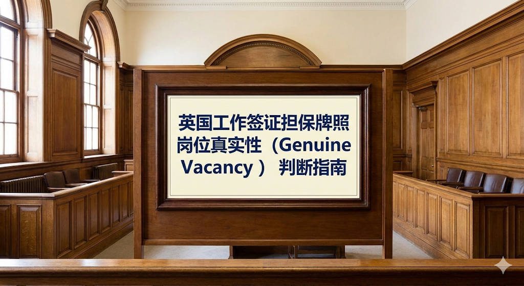 英国工签担保牌照岗位真实性（Genuine Vacancy）判断指南
