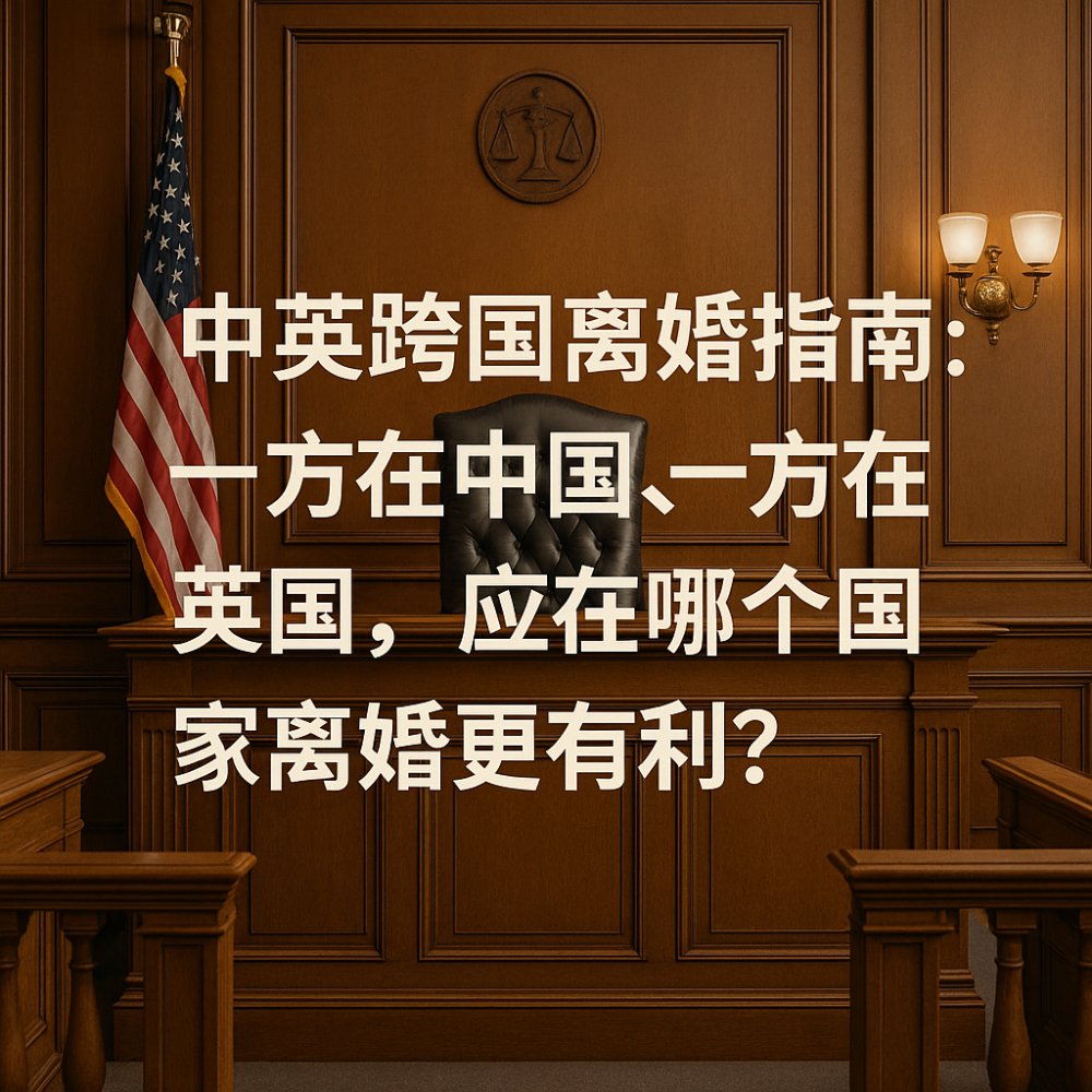 中英跨国离婚指南：一方在中国、一方在英国，应在哪个国家离婚更有利？