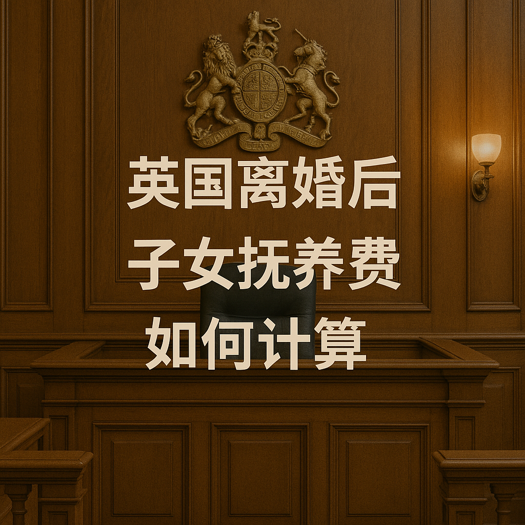 英国离婚后子女抚养费如何计算？——以华人家庭为例的实用说明