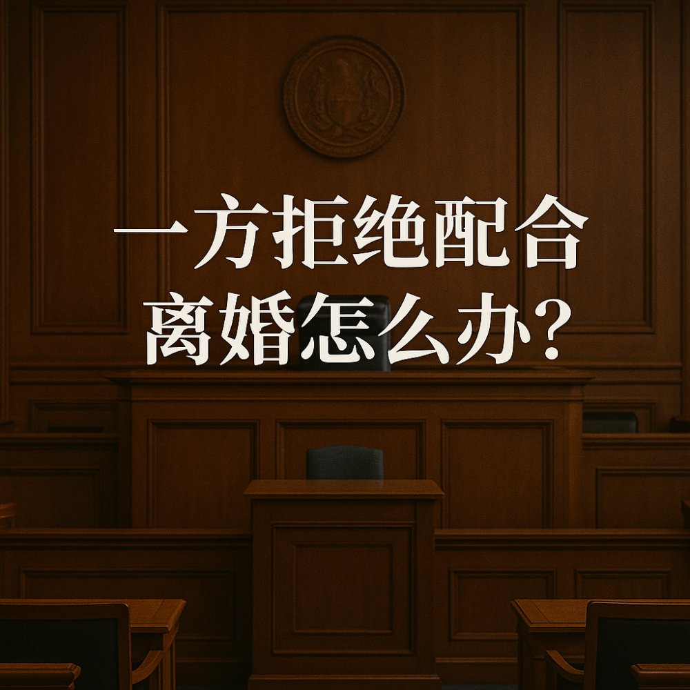 一方拒绝配合离婚怎么办？——英国单方申请离婚的法律路径（华人指南）
