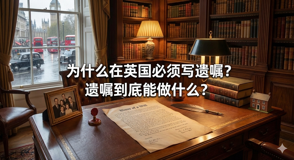 为什么在英国必须写遗嘱？遗嘱到底能做什么？（华人必看）