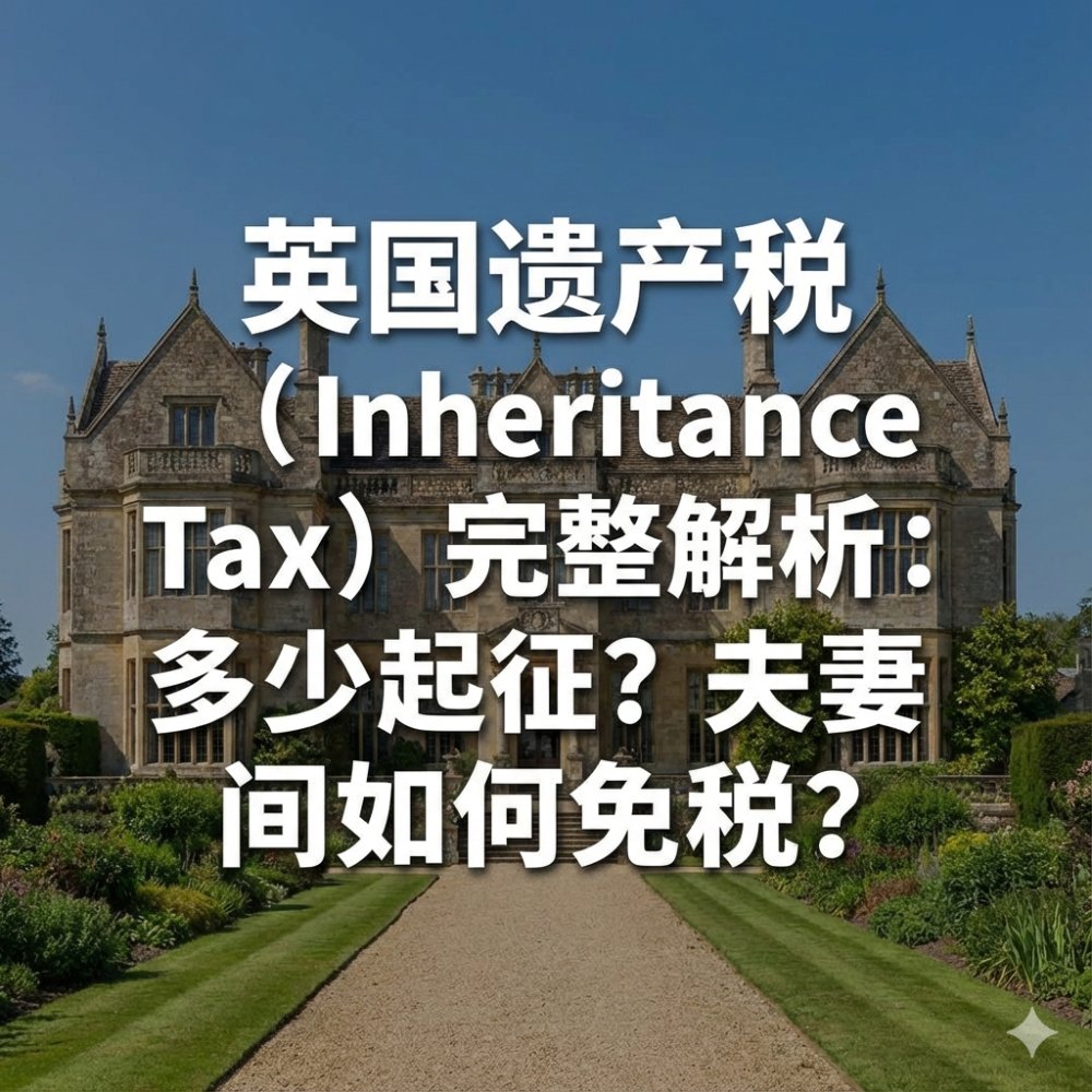 英国遗产税（Inheritance Tax）是什么？夫妻免税额、房产和华人常见误区一次讲清