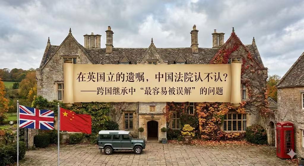 在英国立的遗嘱，中国法院认不认？——跨国继承中“最容易被误解”的问题