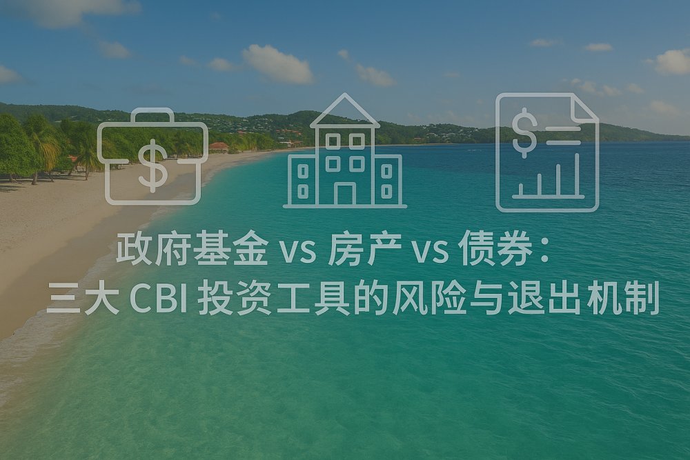 政府基金 vs 房产 vs 债券：三大 CBI 投资工具的风险、流动性与退出机制对比