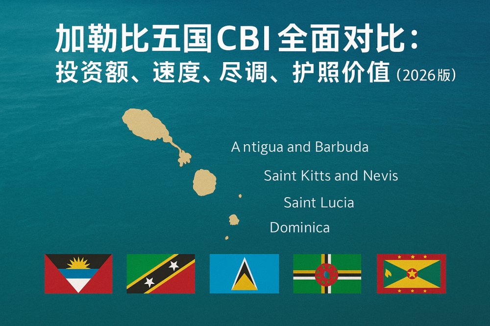 加勒比五国 CBI 全面对比：投资额、速度、尽调、护照价值（2026 版）