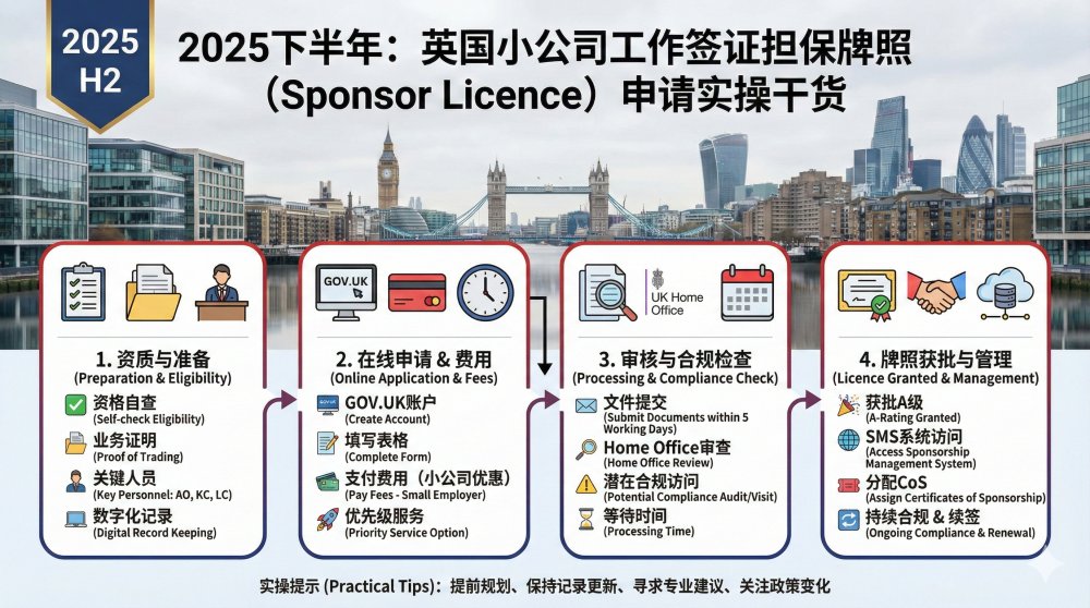 2025下半年小公司申请工作签证担保牌照的实操干货