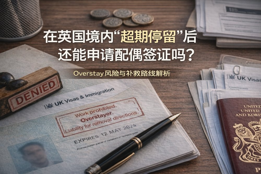 在英国境内“超期停留”后还能申请配偶签证吗？Overstay 风险与补救路线解析