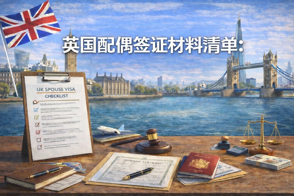 英国配偶签证材料清单