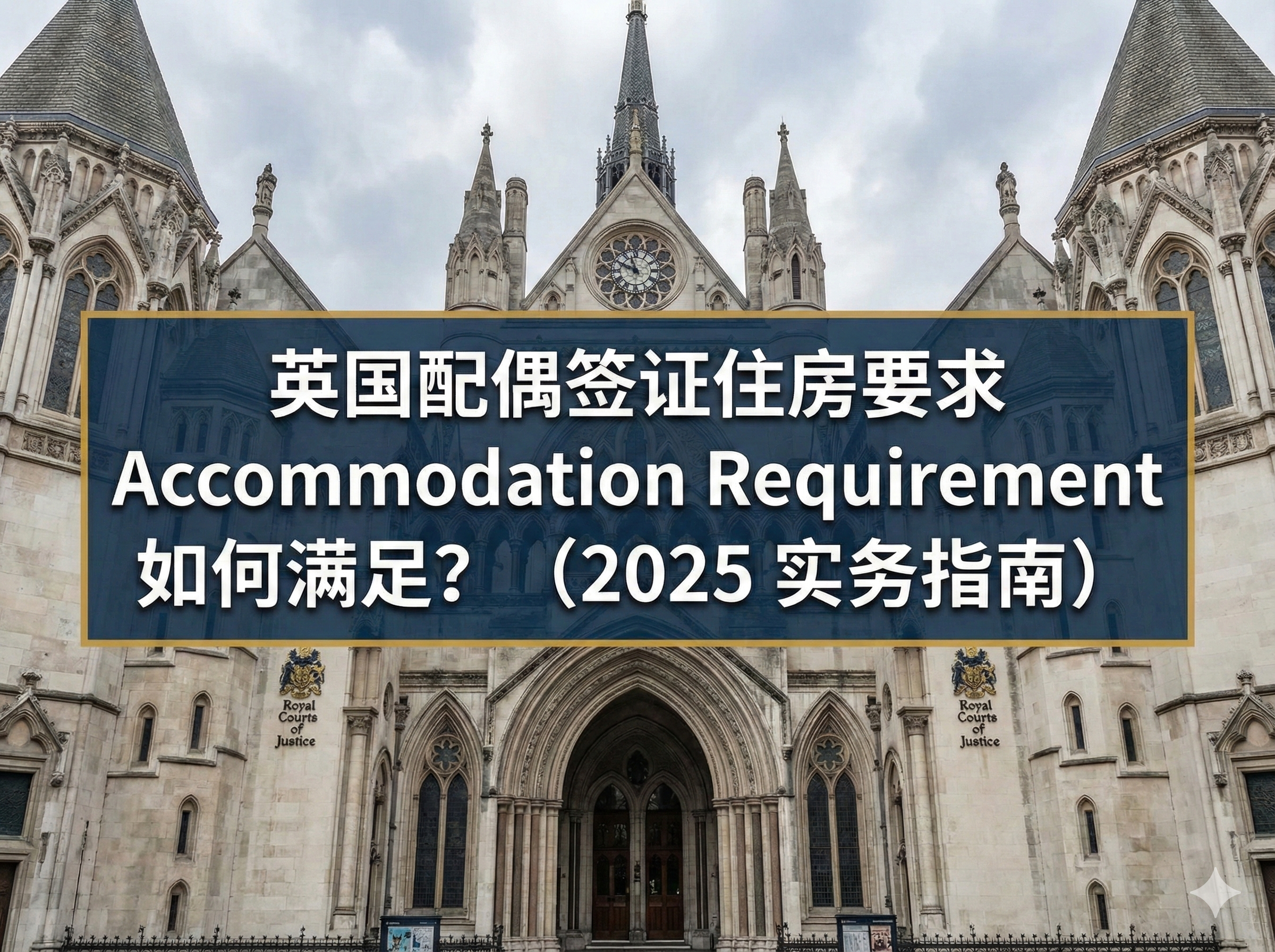 英国配偶签证住房要 Accommodation Requirement 如何满足？（2025 实务指南）