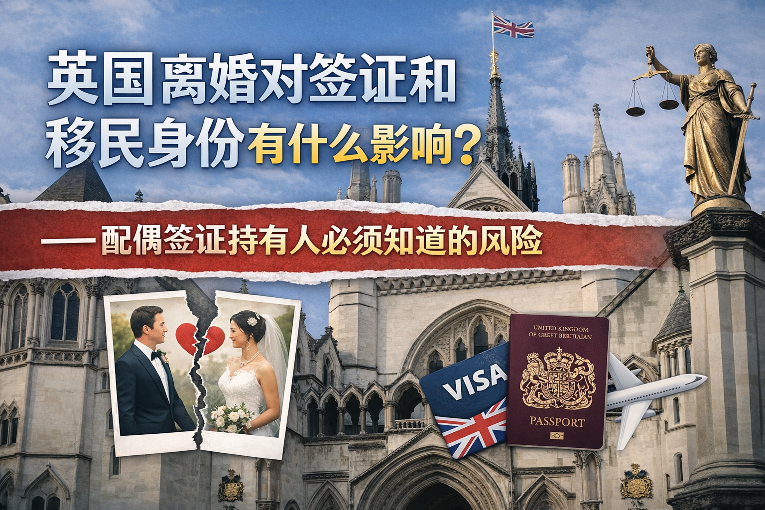 英国离婚对签证和移民身份有什么影响？——配偶签证持有人必须知道的风险
