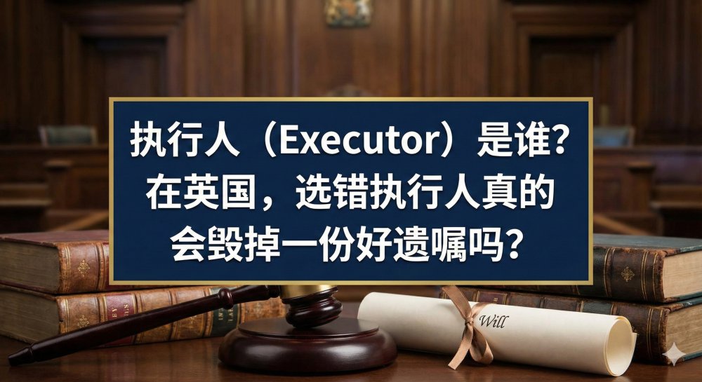 执行人（Executor）是谁？在英国，选错执行人真的会毁掉一份好遗嘱吗？