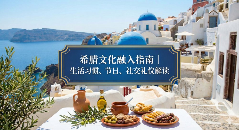 希腊文化融入指南｜生活习惯、节日、社交礼仪解读