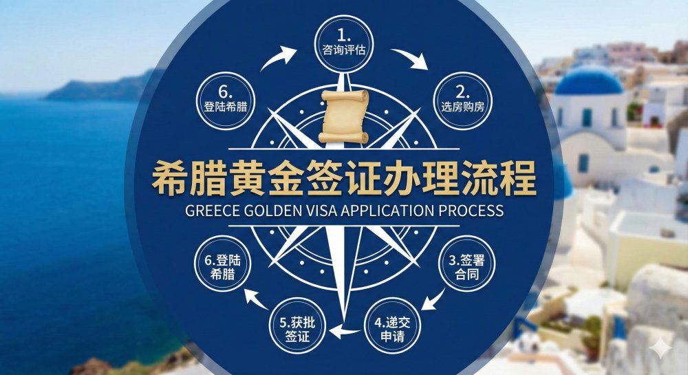 希腊黄金签证办理流程