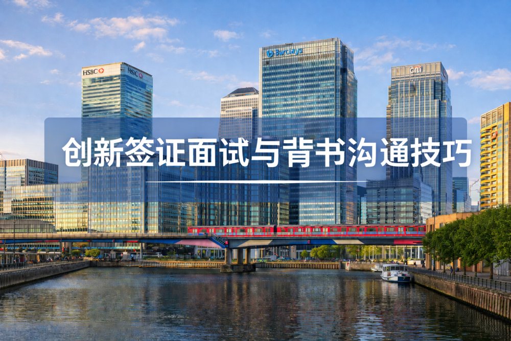 创新签证面试与背书沟通技巧