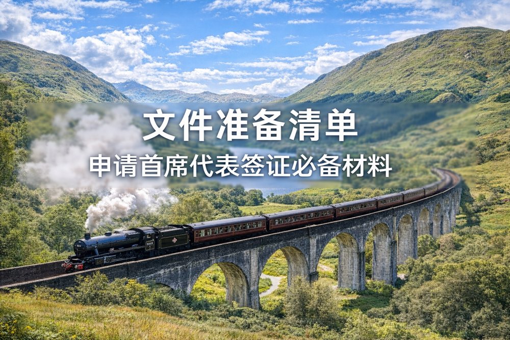 文件准备清单：申请首席代表签证必备材料