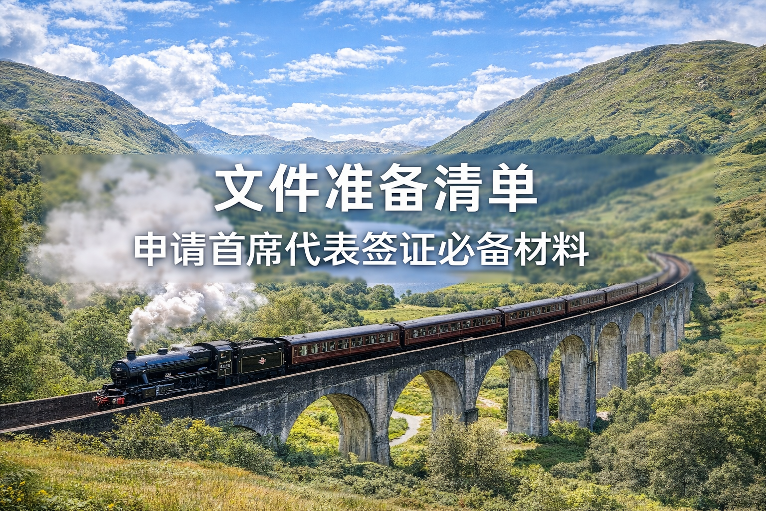 文件准备清单：申请首席代表签证必备材料