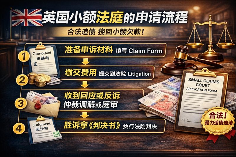 英国 Fast Track 法庭流程详解｜£10,000–£25,000 借钱不还如何起诉？