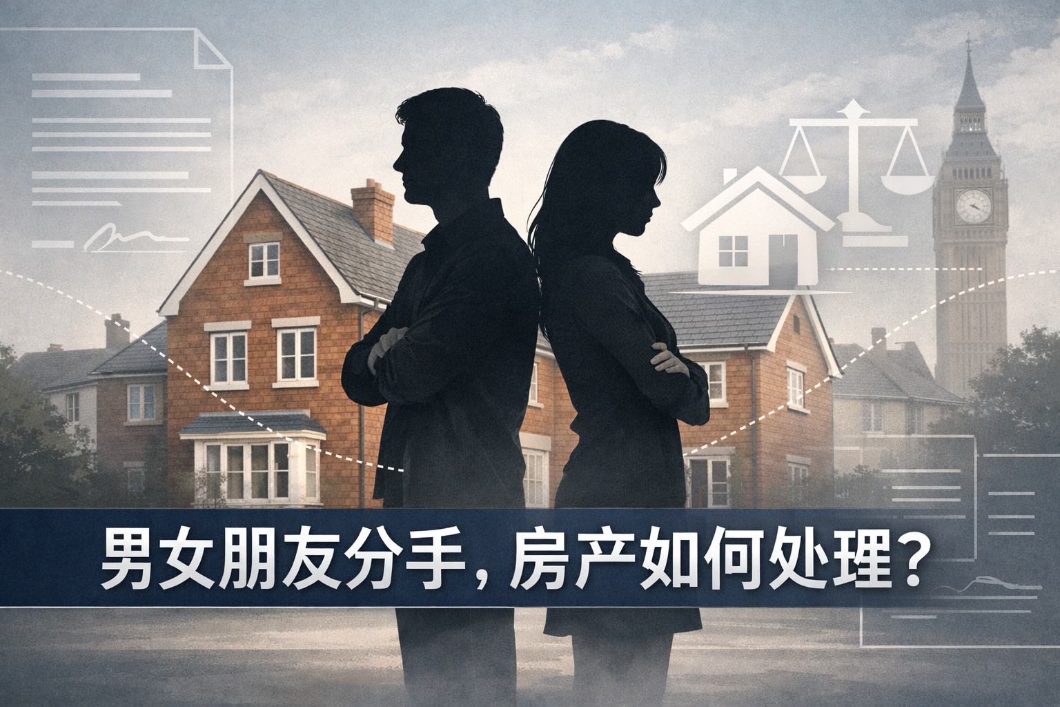 男女朋友分手，房产如何处理？