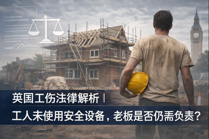 英国工伤法律解析：老板提供了安全设备，工人没用，出事谁负责？（英格兰 / 威尔士 / 北爱尔兰对比）