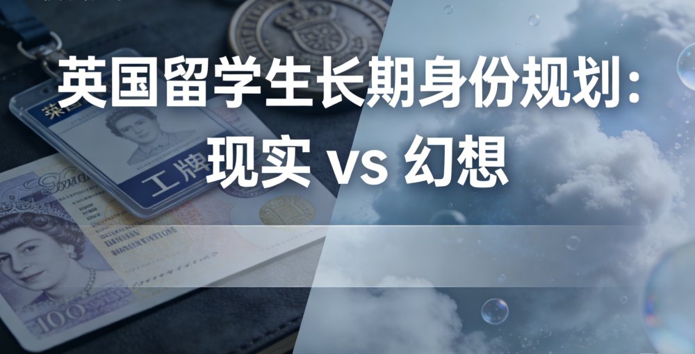 英国留学生长期身份规划：现实 vs 幻想