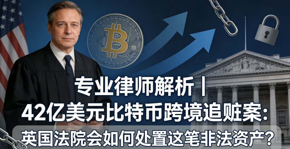 专业律师解析｜42亿美元比特币跨境追赃案：英国法院会如何处置这笔非法资产？
