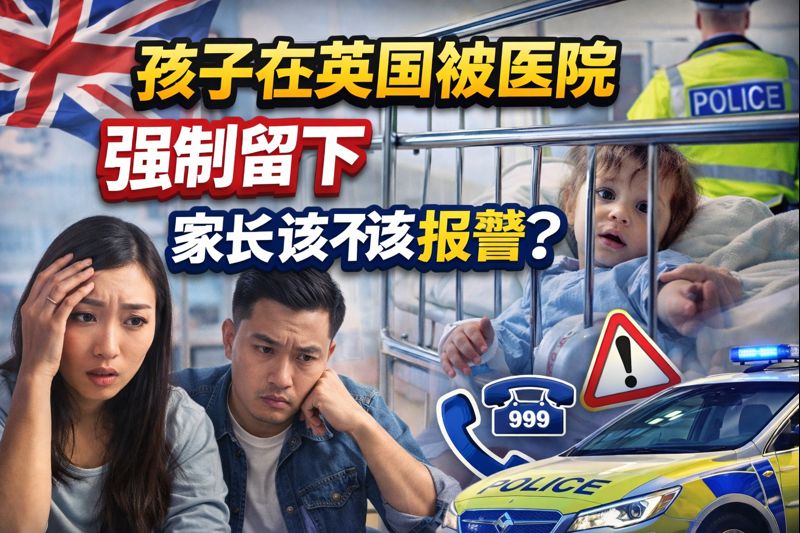 孩子在英国被医院强制置留，报警有没有用？
