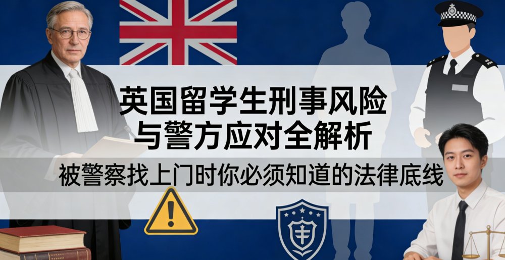 英国留学生刑事风险与警方应对全解析｜被警察找上门时你必须知道的法律底线