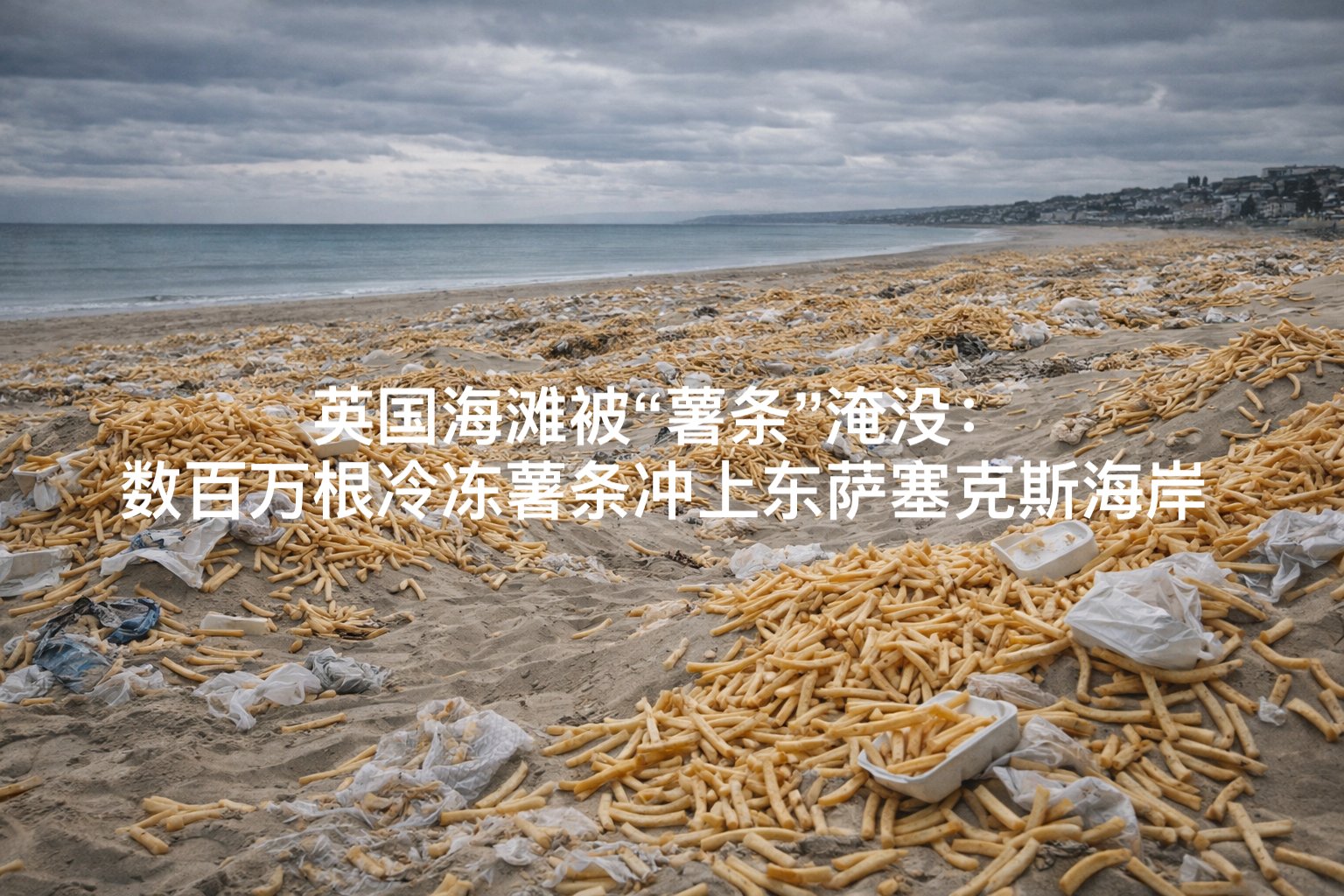 吓疯！英国这出大事了！数百万根薯条一夜铺满，真相让人哭笑不得...