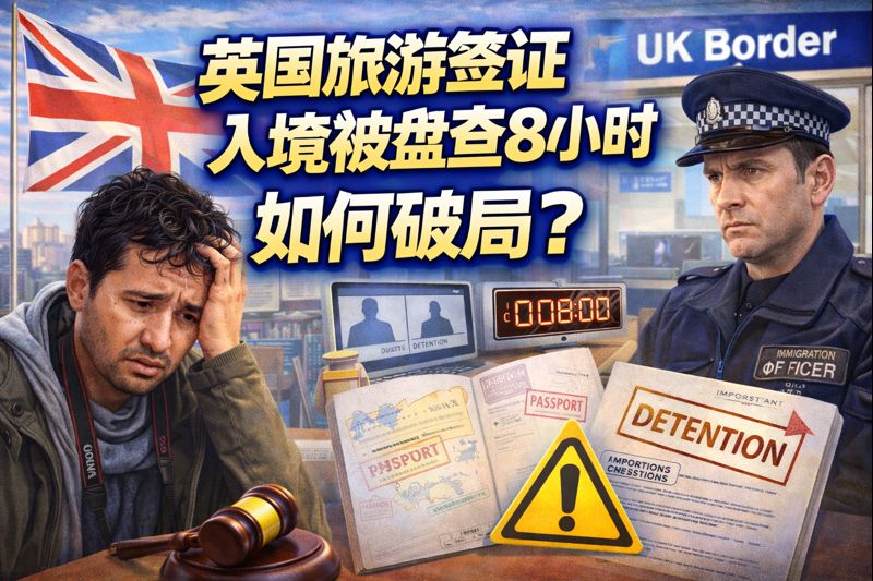 英国旅游签证入境被盘查8小时，风险在哪里？如何破局？